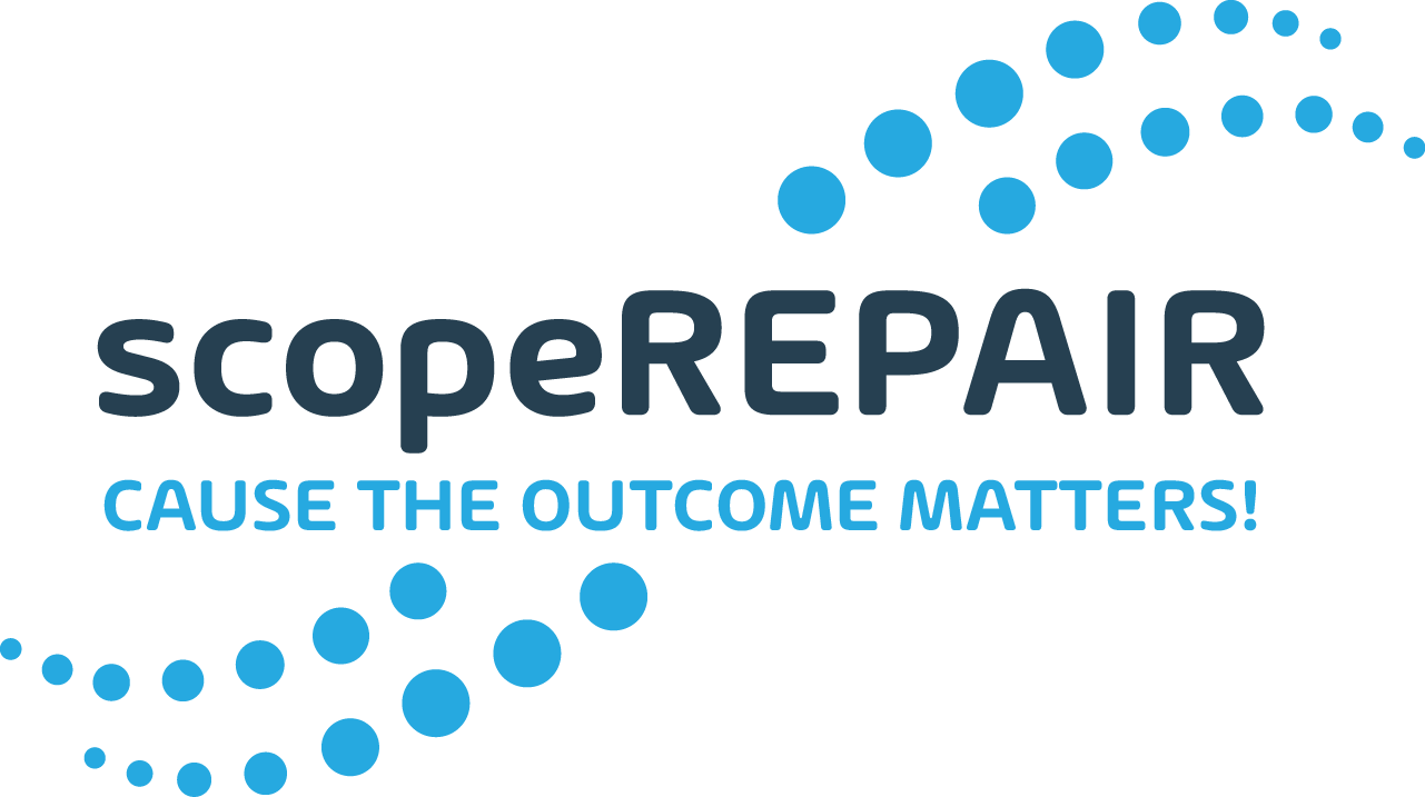 scopeREPAIR Logo - second hand endoscopes - endoscop-repair - Olympus - Pentax - endoscopy accessories - endoscopy peripherals