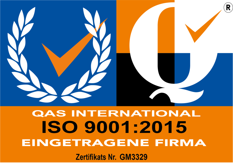 DIN ISO 9001:2015 Zertifikat